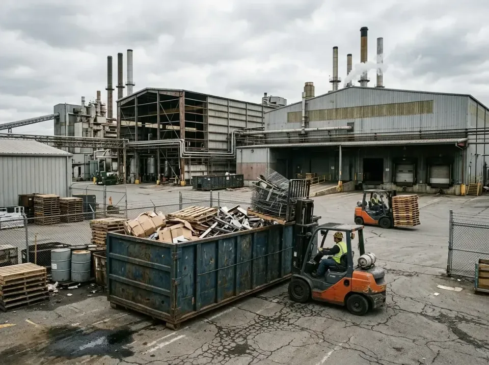industrial-factory-scrap-conta-003 — frequently asked questions, Cheap Roll-off Dumpster Rentals in Vandergrift, PA